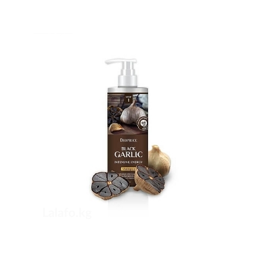 Black garlic shampoo