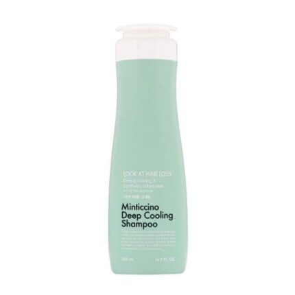 LOOK AT HAIR LOSS Minticcino deep cooling shampoo 500ml